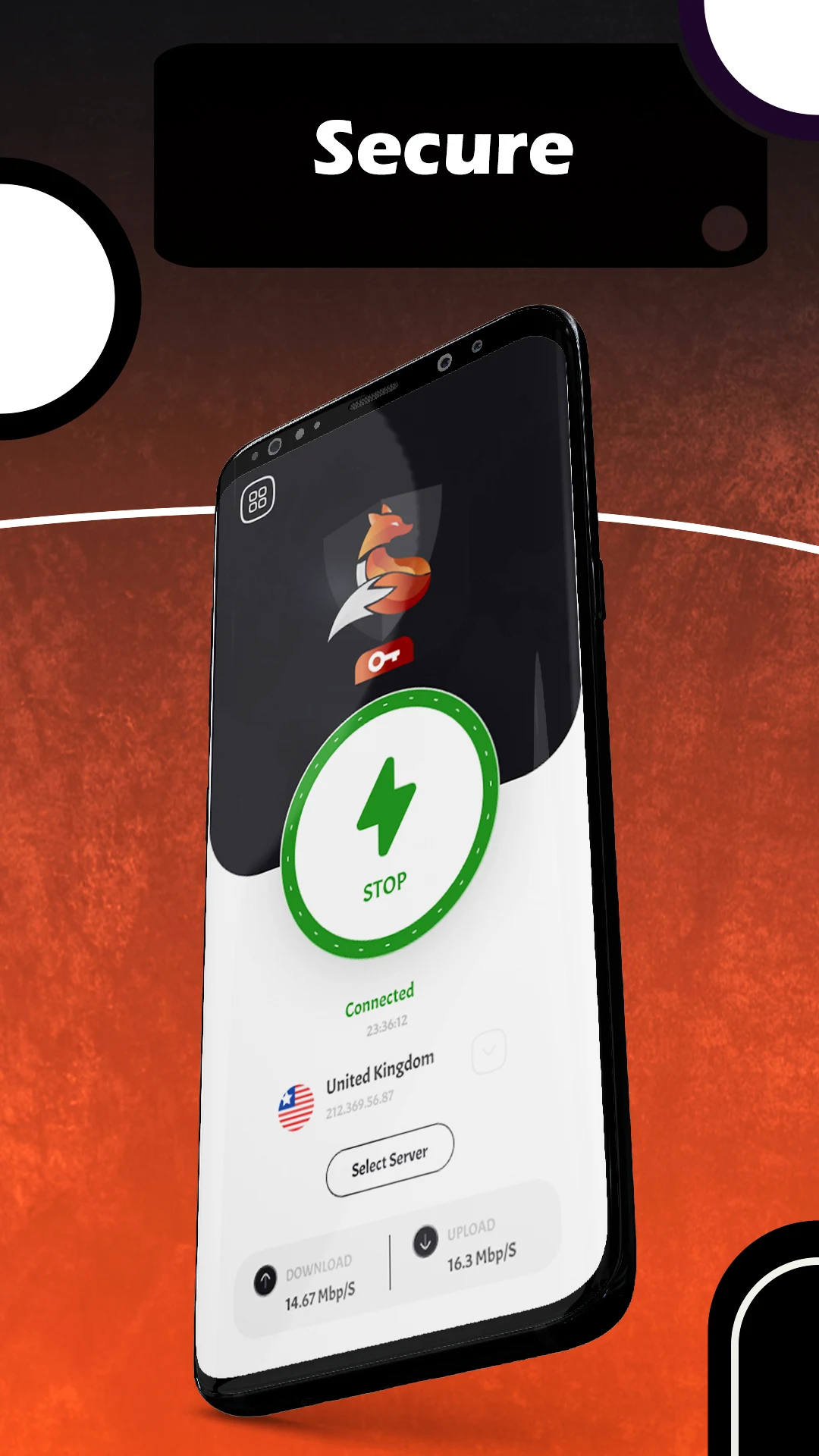 فیلتر شکن قوی پرسرعت Foxy VPN screenshot